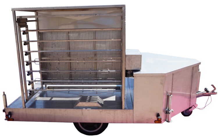 Mobile Grillstation bis 150Kg Grillgutaufnahme