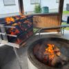 Spießbratengrill aus Edelstahl – der kleine Bruder