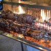 Spießbratengrill aus Edelstahl – der kleine Bruder